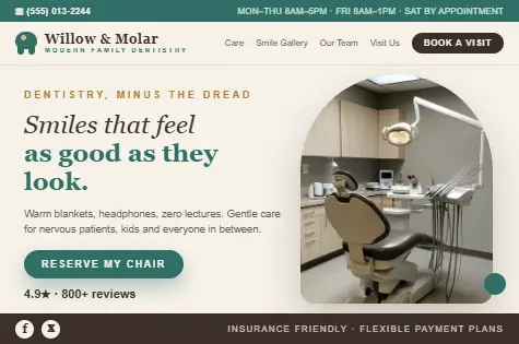 Dentist Website