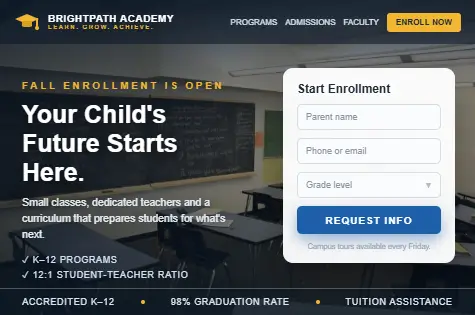 Education Website