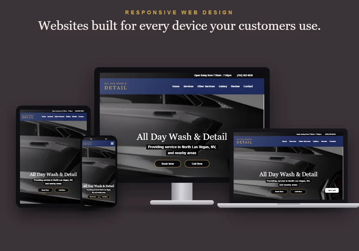 Responsive website